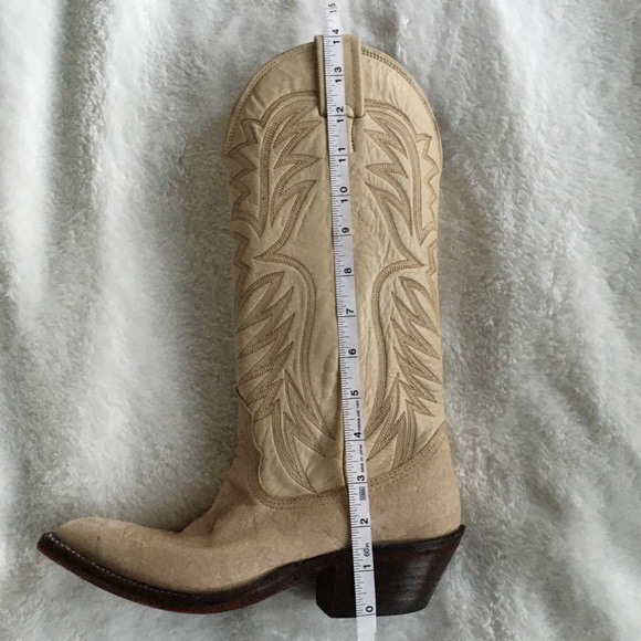 🚫SOLD🚫 Vintage Leather Nocona Cowboy Boots - Picture 6 of 7
